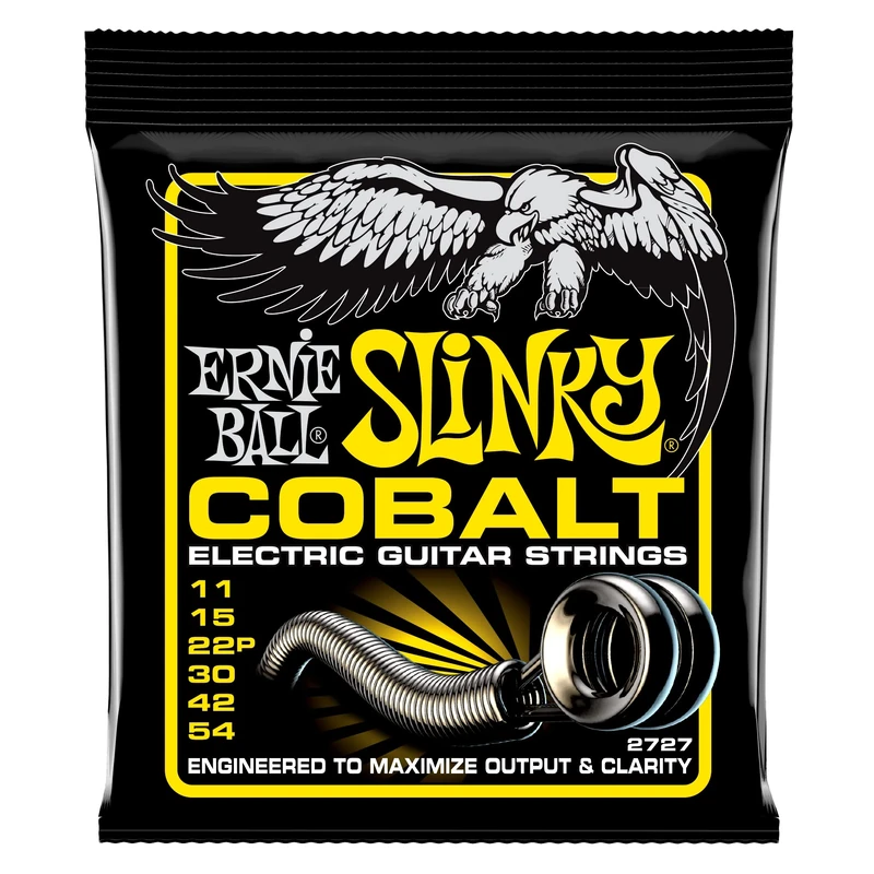 Ernie Ball Beefy Slinky Cobalt Electric Guitar Strings - 11-54 Gauge