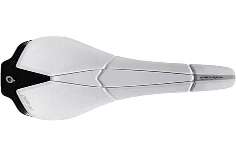 Prologo Scratch M5-Nack Unisex Adult Bike Saddle, White Black, 140