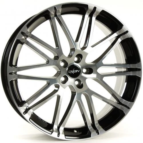 Oxigin – Mattig oxvierzehn8518g32bfp 14 OXROCK, 8.5 x 18 ET32, Aluminium 5 x 110 black complete TÜV Certificate Note T = Parts TÜV Polished (White Confirm The Cultivation)
