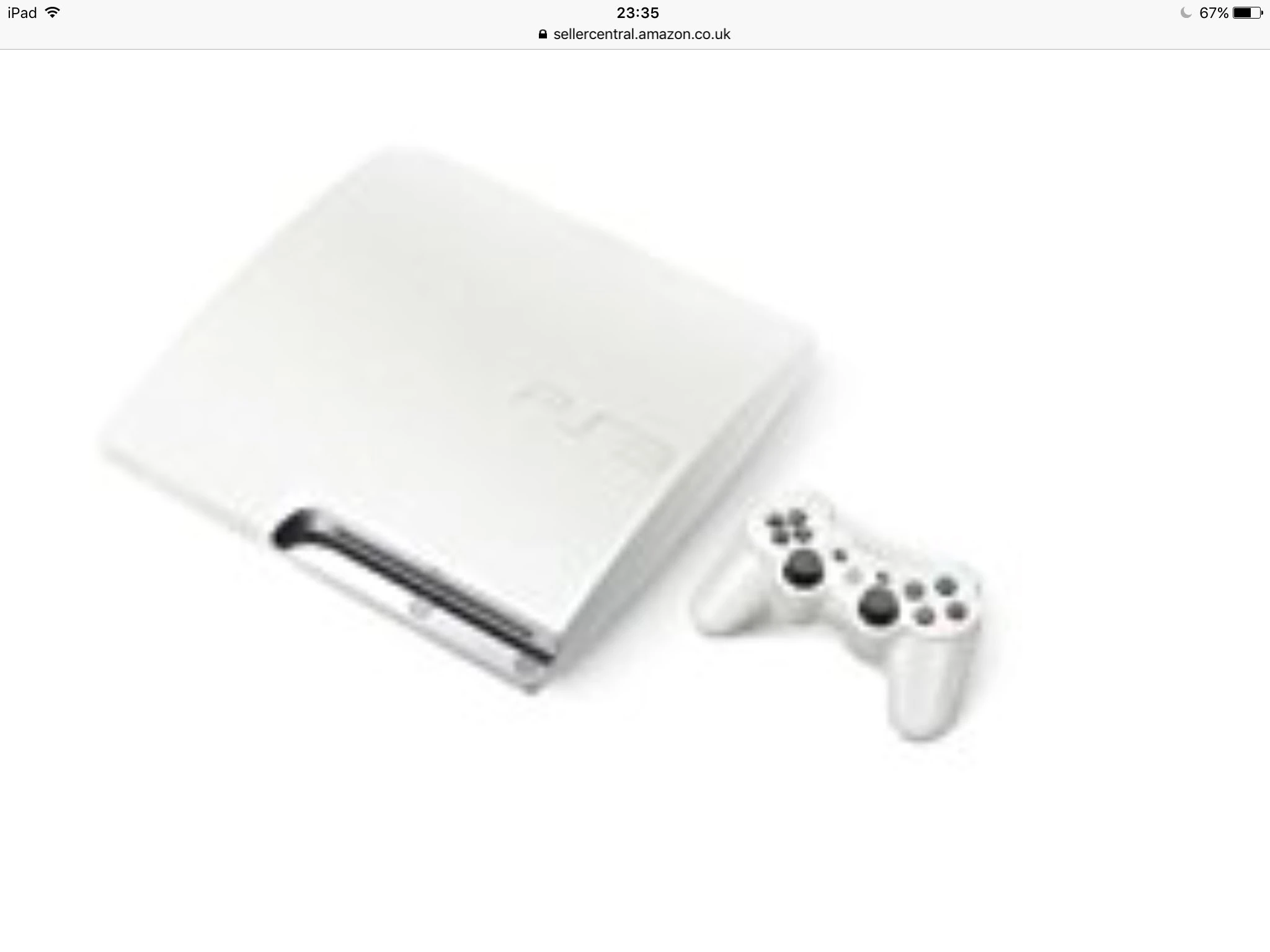 PS3 Console 320GB (White) - Official UK release