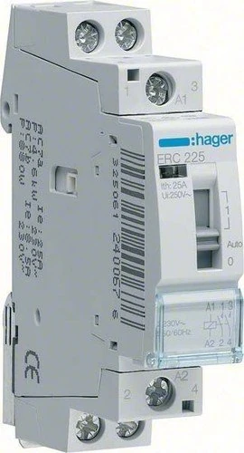 Hager – erl216 – Remote Control Relay, 16 A, 2 NA, 8/12 V