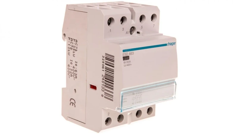 Hager esd463 – CONTACTOR 63 A 4 NA 24 V