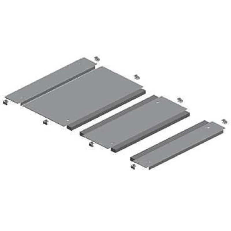 Schneider NSYEC1262 2 Entry Cab Gland Pla, 1200x600 SF, White - Image 1