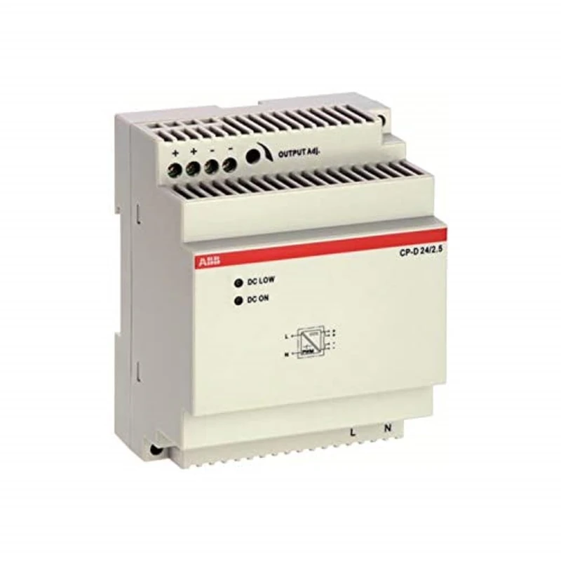 ABB CP-D 24/2.5 Power Supply • in, 100-240V AC Out, 24V DC/4.2A • 24V Power Supply • Modular Power Supply Unit • ABB1SVR427044R0200 - Image 1