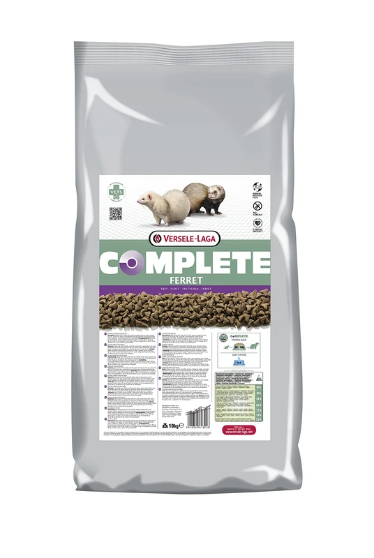 Versele-laga - Complete Ferret - Extruded All in One Protein Rich Feed for Ferrets - 10 kg - Image 1