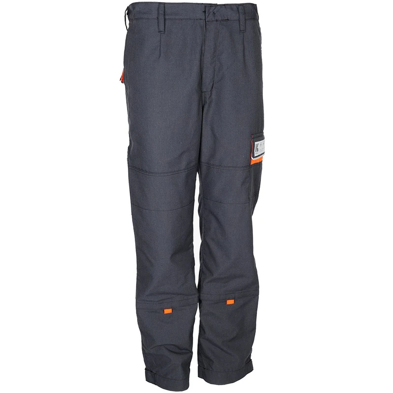 Kubler PSA Kermel Top Trousers - Size 60 - Dark Grey/Orange