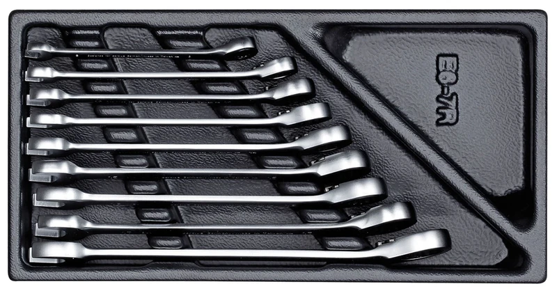 Gedore 2020.709 Reversible Ratchet Wrench Set in 1/3 Module