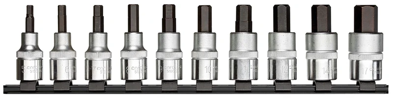 Carolus 9630.471 Holding 12 Inch Screwdriver Bits with 1/2-Inch Socket Holders, 9630.535