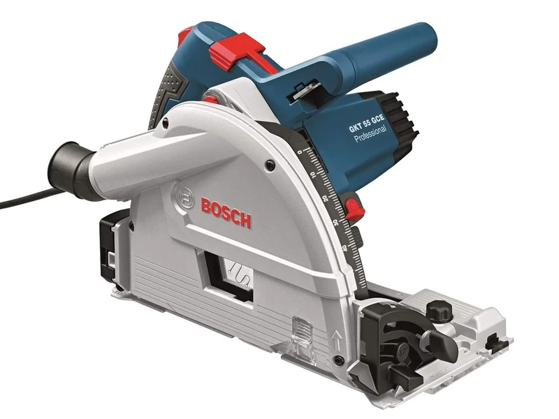 Bosch Professional Plunge Saw GKT 55 GCE (110 V, 1 x Circular Saw blad, Hex Key, in L-BOXX)