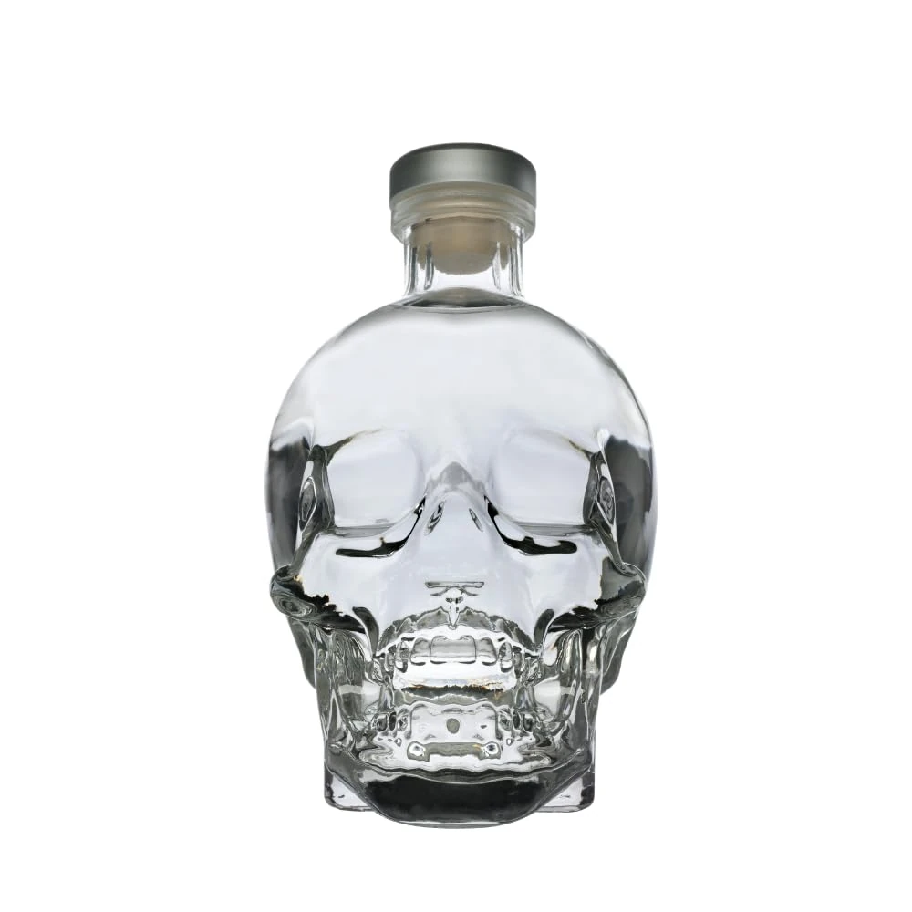 Crystal Head Vodka, 70cl, 40% ABV - Made from Canadian Corn - Award Winning Premium Clean Smooth Vodka, Filtered through Crystals - Includes Clear Crystal Skull Bottle