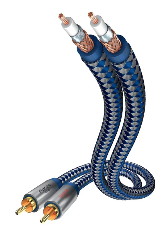 In-akustik Premium II Stereo Audio Cable 0.75 m