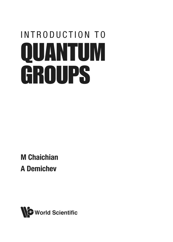 Introduction To Quantum Groups