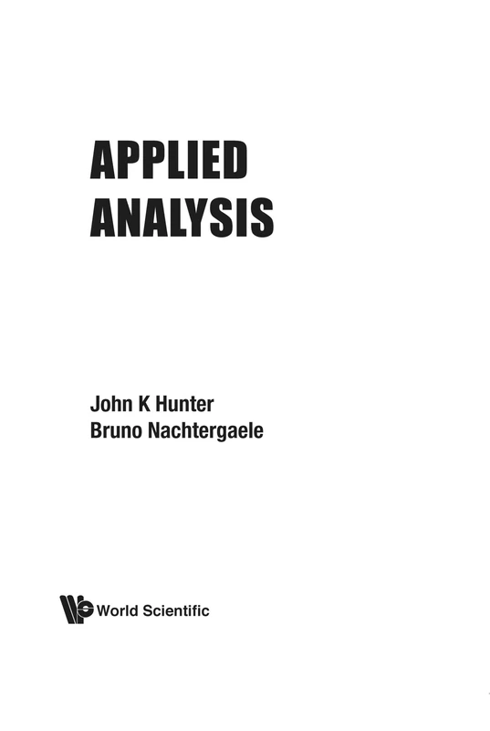 Applied Analysis
