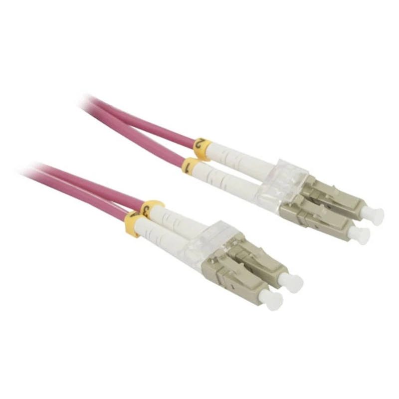 Synergy 21 5.0 m OM4 LC – LC 5 m LC LC Purple Fiber Optic Cable – Fiber Optic Cables (5 m, OM4, LC, LC, Purple)