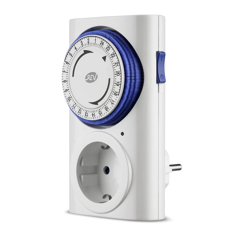 Rev Ritter 0025400103 Tageszeitschaltuhr Professional Mechanical White