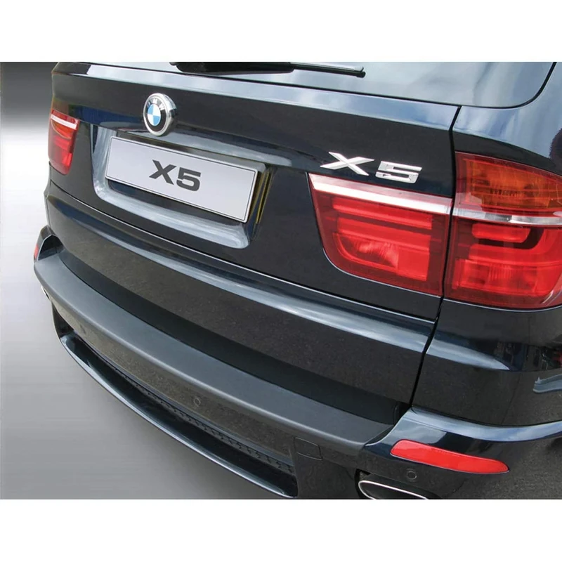 RGM ABS Rear bumper protector compatible with BMW X5 2007-2013 Black
