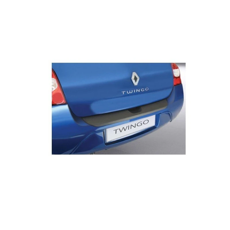 RGM ABS Rear bumper protector compatible with Renault Twingo II 2007-2012 Black