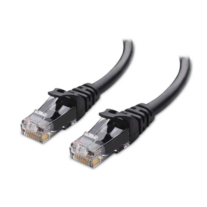 Cable Matters Snagless Cat6 Ethernet Cable 15m (Cat6 Cable, Cat 6 Cable) in Black 15 Meter