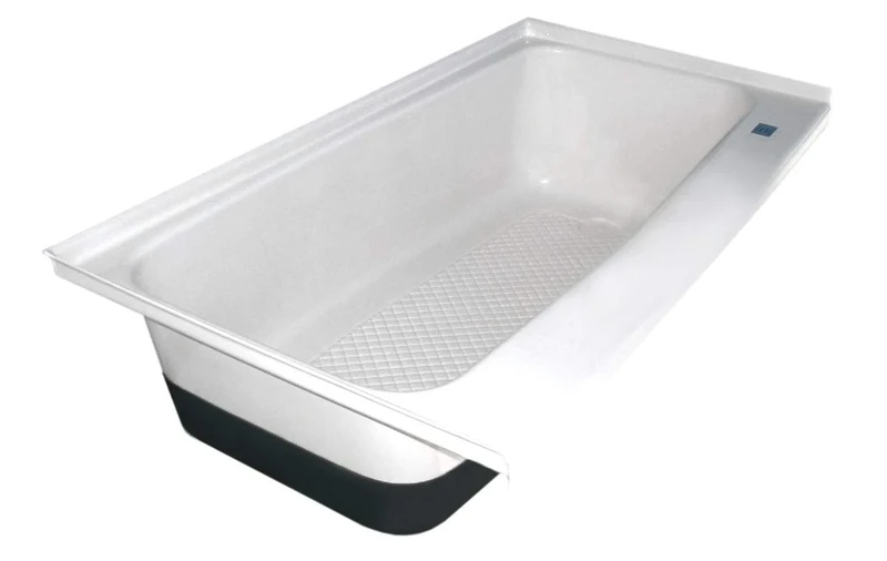 ICON RV Bath Tub Right Hand Drain TU600RH, Polar White