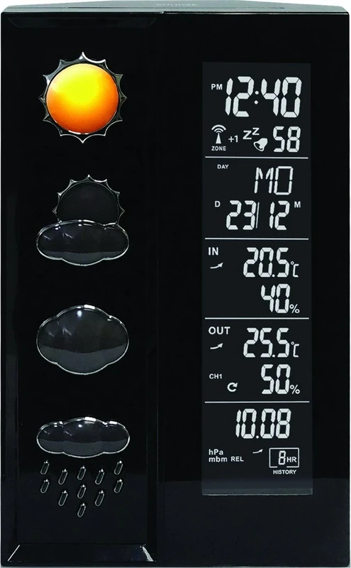 Technoline WS 6650 Weather Station - Black