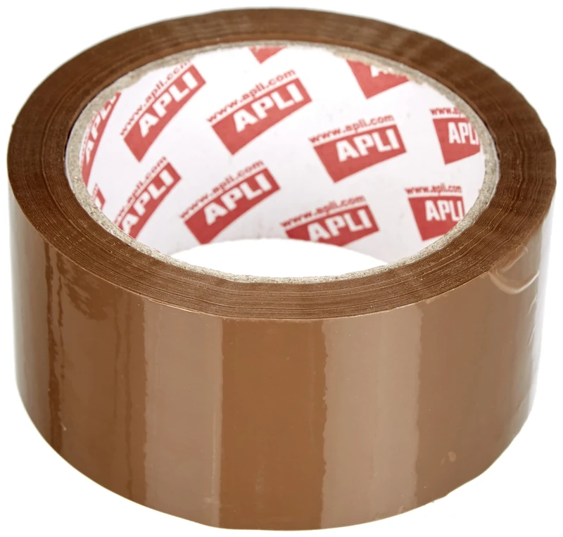 Apli A011593 Packing Tape, Brown, 48 x 66 cm