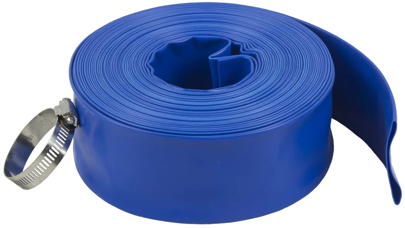 Poolmaster 32171, (2-Inch x 50-Feet) Heavy-Duty Swimming Pool Backwash Hose, Neutral - Image 1