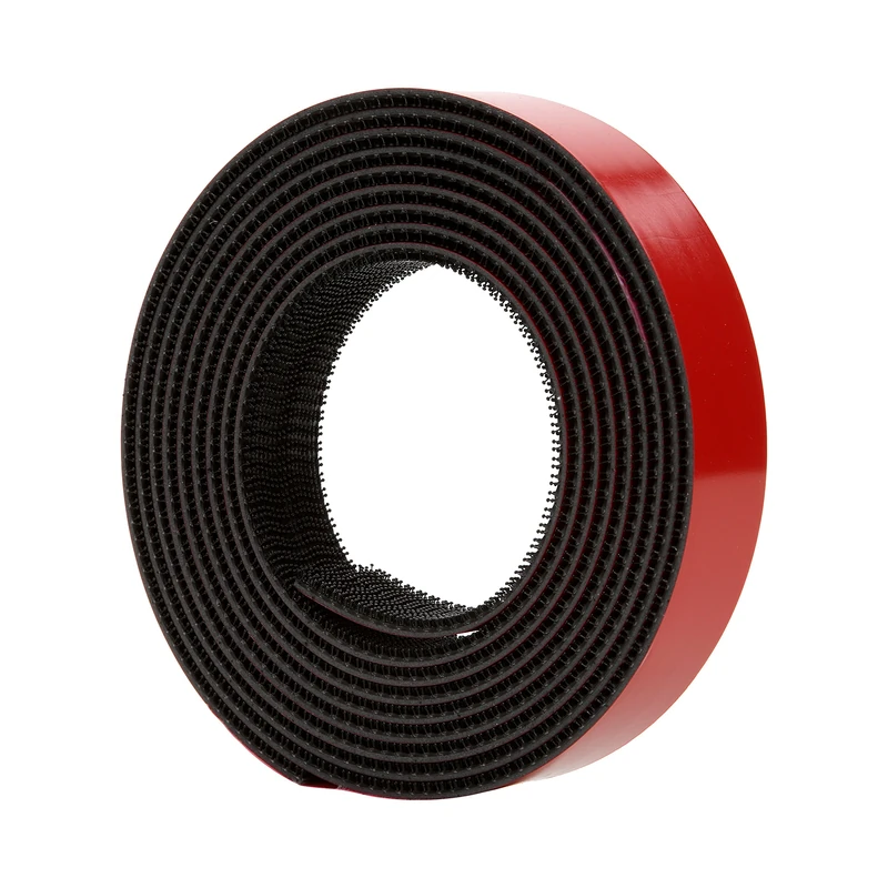 3M Dual Lock Reclosable Fasteners Heavy Duty Industrial Use Clear TB3870 1" x 10 ft Mated Strip Indoor/Outdoor Use Great for Metal, Acrylic, PC, ABS, Powder Coated Paints - Image 1