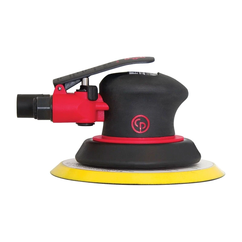Chicago Pneumatic CP7255E 6-Inch Random Orbital Palm Sander, 5mm Orbit