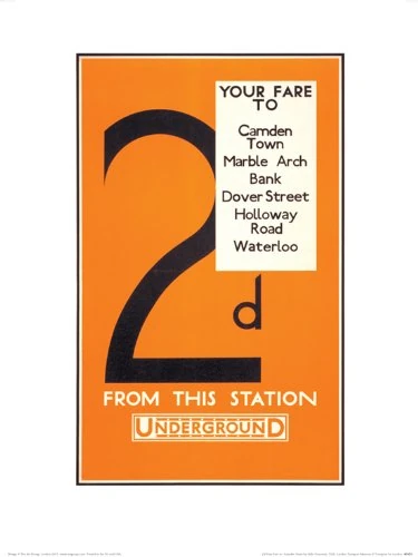 Pyramid International London Transport 12 Wood Print - 45x76cm