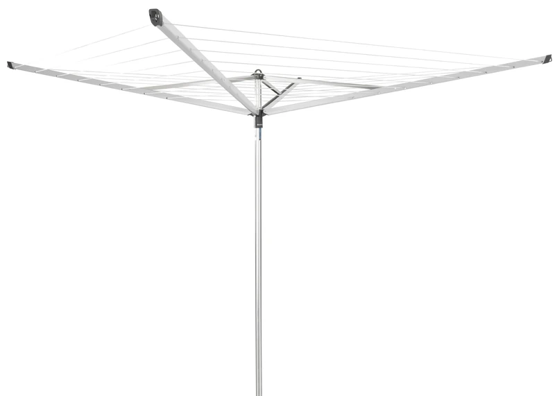Brabantia Essential Rotary Washing Line Airer with Ground Tube and Protective Cover, 40 m