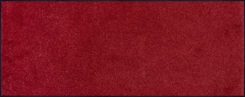 Kleen-Tex wash+dry doormat, Ruby Red 75x190cm, inside and outside, washable, red