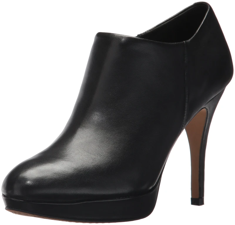 Vince Camuto Women's Elvin Bootie Ankle Boot, Black Nappa, 9 UK