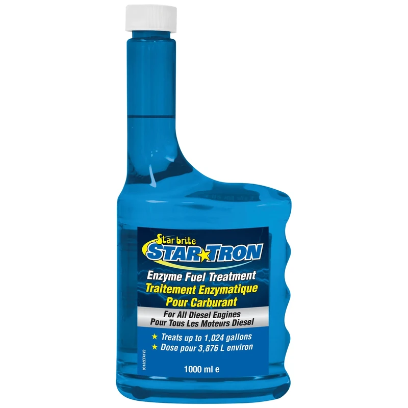 Star Tron Super Concentrated Diesel Formula - Enzyme Fuel Treatment for Enhanced Engine Performance - 30 ml Treats 120 L - Stabilize & Rejuvenate Diesel, Biodiesel & All Regular Gasoline