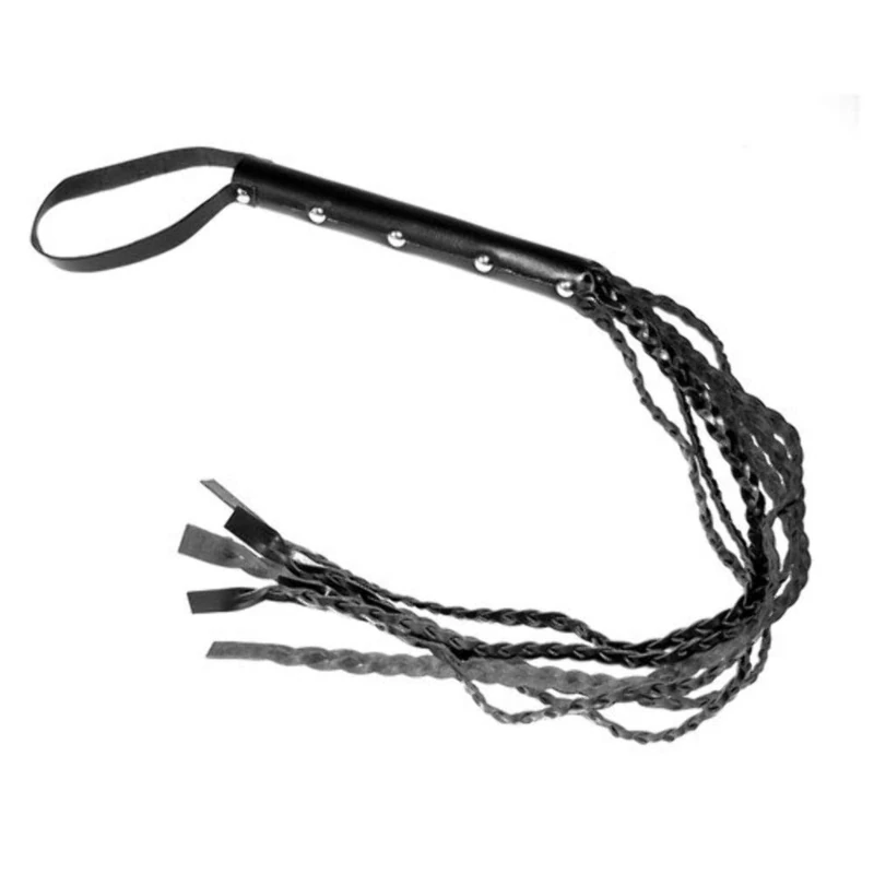 Leather Whip 25.5 Inches - Image 1