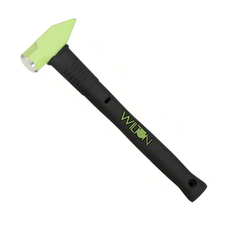 Wilton 30216 BASH Cross Pein Hammer 2lb Head, 16-Inches, Hi Vis Green