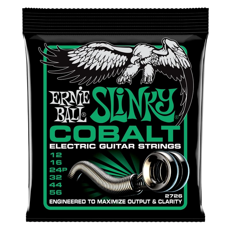 Ernie Ball Not Even Slinky Cobalt Strings 12-56 Gauge