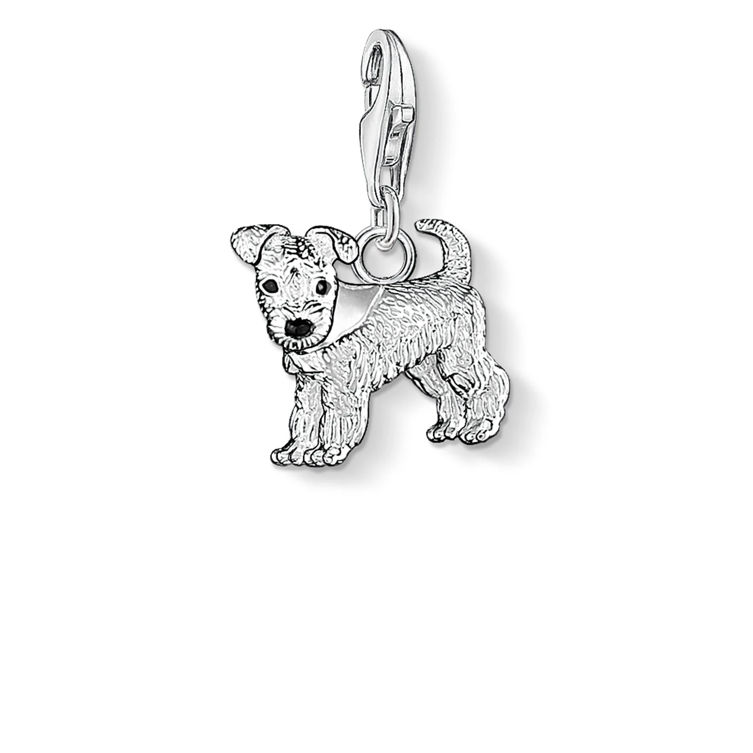 Thomas Sabo Women Charm Pendant Dog Charm Club 925 Sterling Silver 0841-007-12