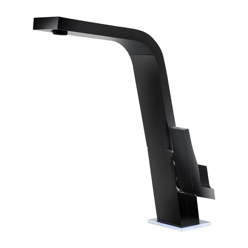 Chromed Kitchen Sink tap with Fixed spout from Teka IC 915 ICON Black