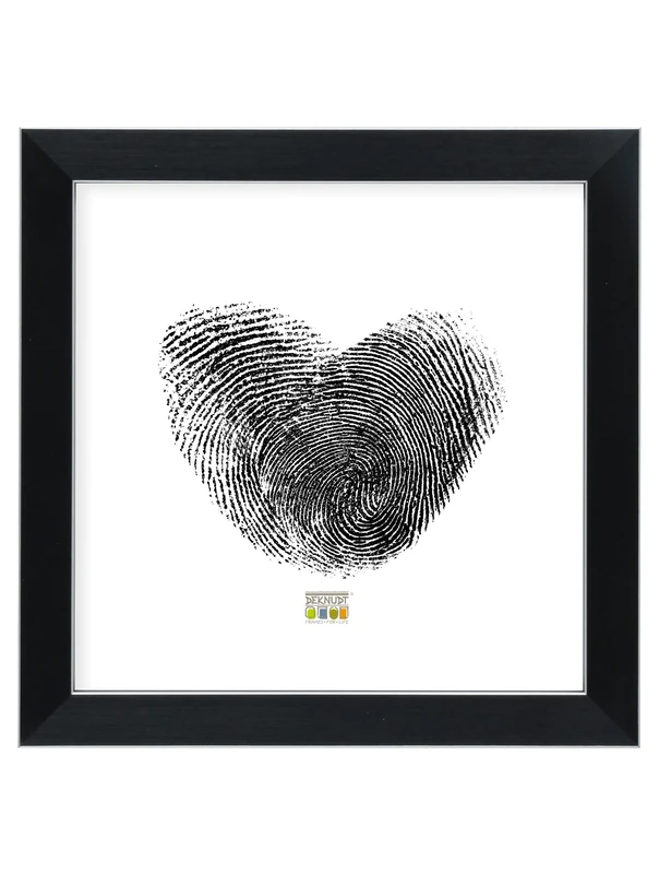 Deknudt Frames S41VK2 30x30 Photoframe black resin