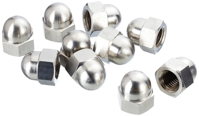 SDU 735865 D1587 Hex Cap Nuts M24 Pack of 10 A4 Stainless Steel
