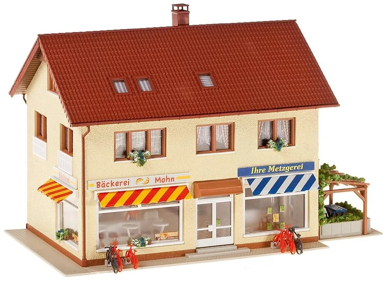 Faller 130489 - Butcher/Bakery, 190 x 125 x 125 mm