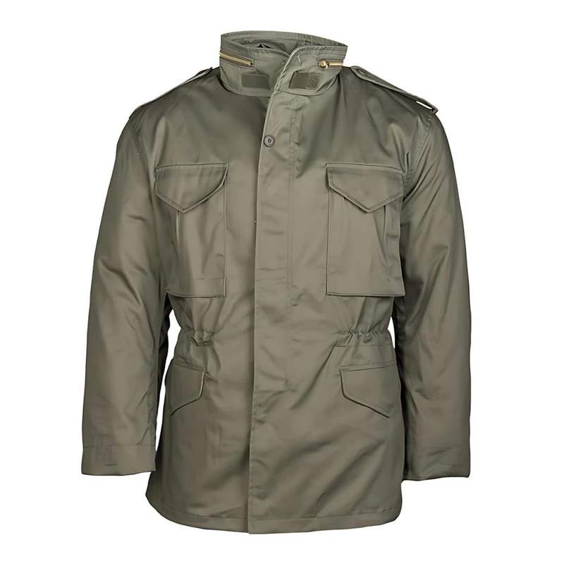 Mil-Tec Men's Us Style M65 Jacket, Olive, L UK