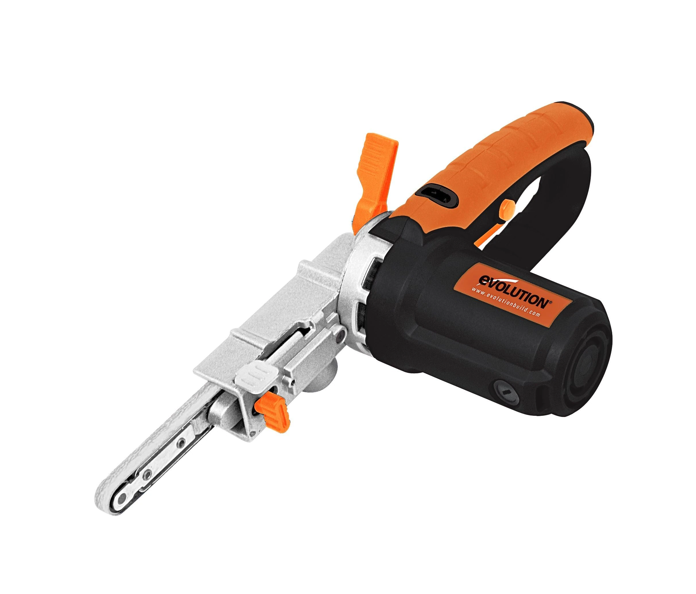 Evolution Power Tools Precision File Sander Electric Thin Belt Sander Power File, Multipurpose Filing, Sanding, Grinding, Includes 3 Sanding Belts Mixed Grit, Dust Bag, 2 Year Warranty, 230v