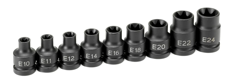 Grey Pneumatic 1319ET Impact Socket Set