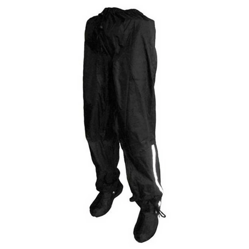 Hock Regenbekleidung Men's Black Cargo Rain Pants, Large, 38 inches Waist, Waterproof, 5 Pockets, Radsport, Polyamide, Long Length, Regular Fit, High Rise, Solid Black, All Seasons - Image 1