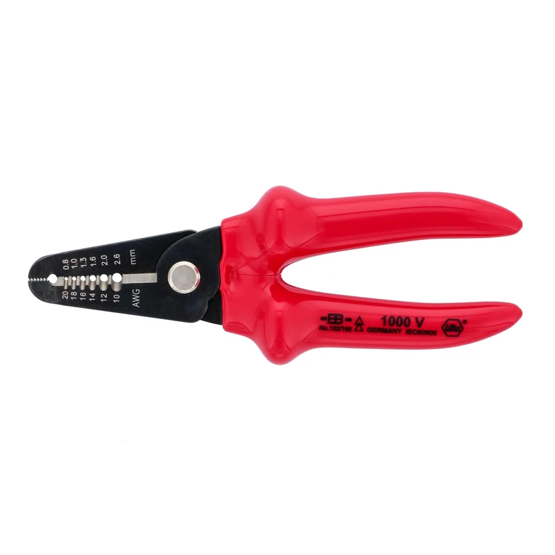 Wiha 10250 Insulated Stripping Pliers 10-20 AWG, Multi, one Size