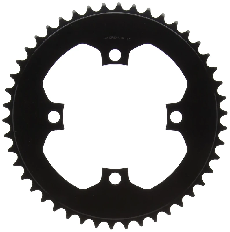 SHIMANO DXR SM-MX70 CR80 Chain Ring - Black, 43 Teeth