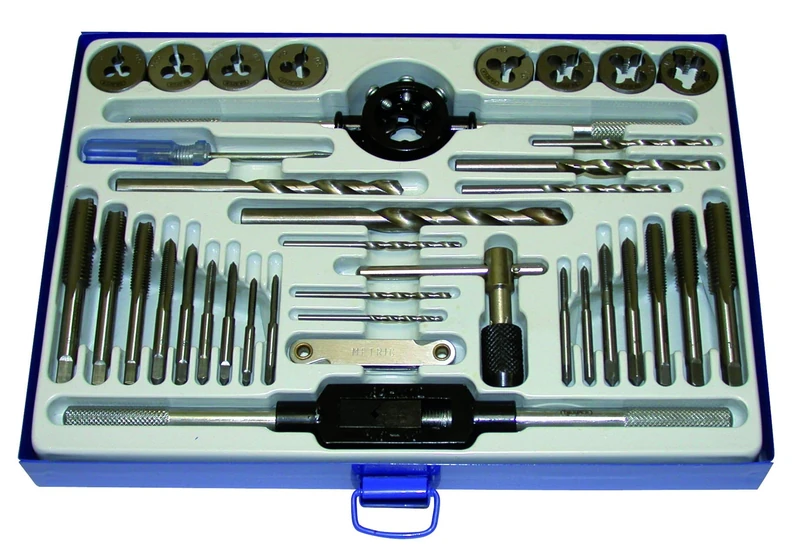 37 Piece Drill-Taps-Dies Set - Image 1