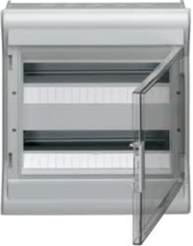 Hager VE212SN Vector IP65 2 x 12 PLE, UV-Stable, Without LE