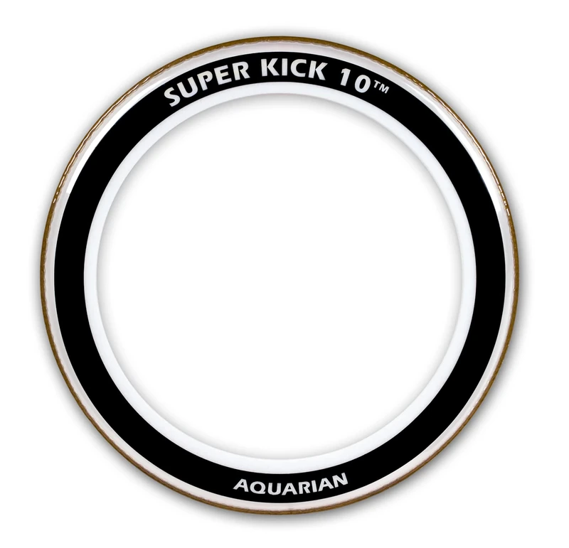 Aquarian SK10-24 Superkick Series - 24 inch Drumhead - Double ply - Clear